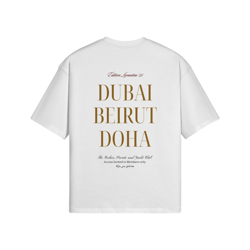 "Dubai Beirut Doha" T-Shirt